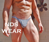 NDS Illusion Checker Men's Thong - A Stylish and Contemporary Addition to Your Wardrobe - BLOWOUT