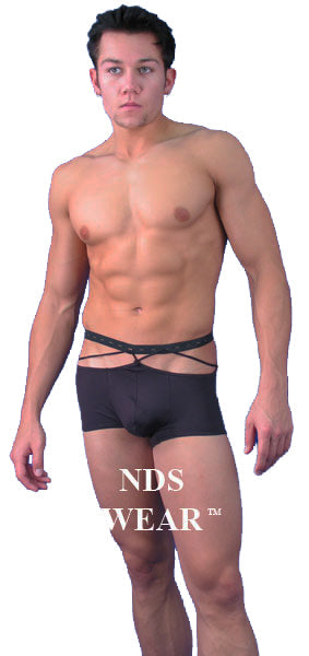 NDS Wear Black String Biker Short - BLOWOUT SALE!