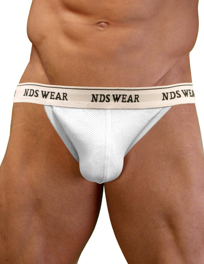 NDS Wear Cotton Mesh Mens Jockstrap White - BLOWOUT SALE!