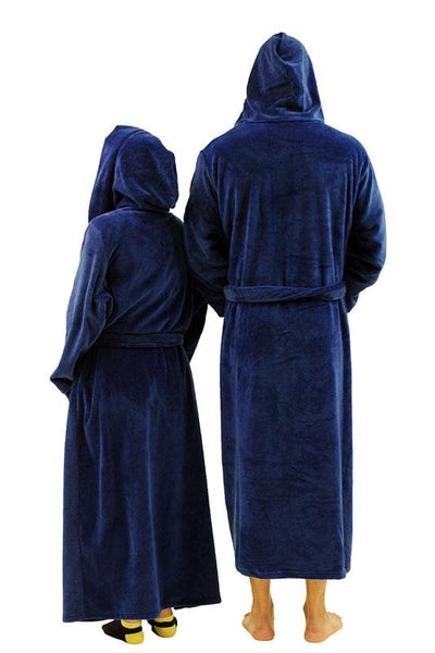 NDS Wear Plush Fleece Hooded Robe for Men or Women-NDS Wear-ABC Underwear