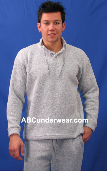 Nantucket Fleece Button Sweatshirt