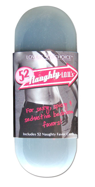 Naughty IOU's for lovers
