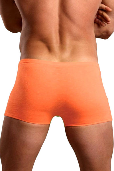 Neon Ray Trunk Short - Yellow/Orange - Closeout-Male Power-ABC Underwear
