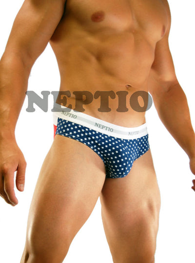 Neptio Flag Brief - Mens Underwear-NEPTIO-ABC Underwear