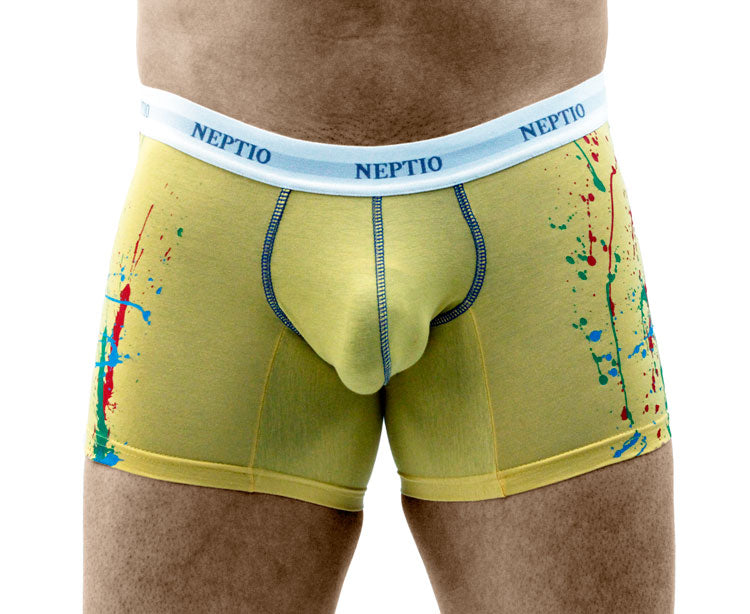 Neptio Picasso Paint Splashy Men's Boxer Brief Mens Underwear