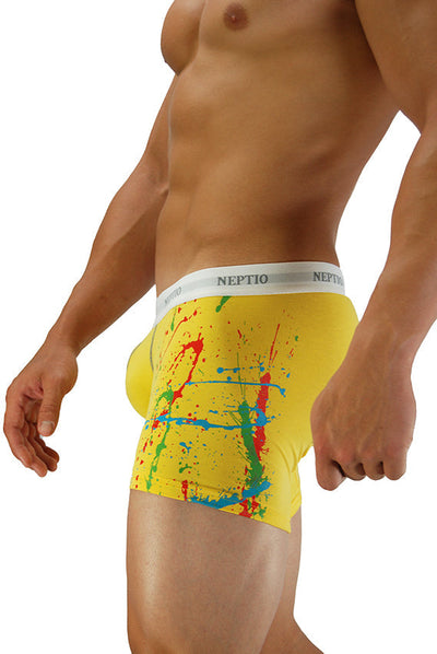 Neptio Picasso Paint Splashy Men's Boxer Brief Mens Underwear - BLOWOUT SALE!