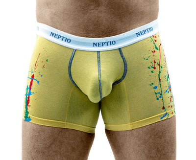 Neptio Picasso Paint Splashy Men's Boxer Brief Mens Underwear - BLOWOUT SALE!