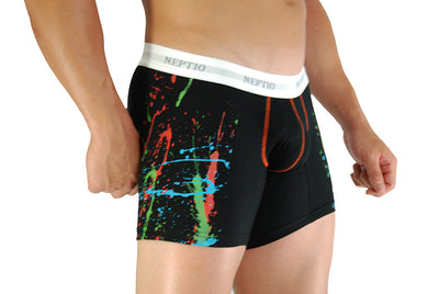 Neptio Picasso Paint Splashy Men's Boxer Brief Mens Underwear - BLOWOUT SALE!