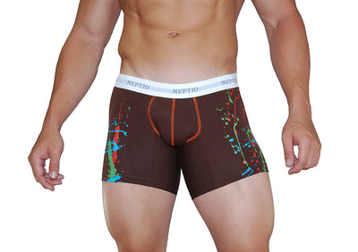 Neptio Picasso Paint Splashy Men's Boxer Brief Mens Underwear - BLOWOUT SALE!