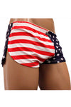 Neptio USA Flag Retro Athletic Side Split Short-NEPTIO-ABC Underwear