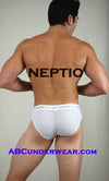 Neptio White Athletic Mesh Brief - BLOWOUT SALE!