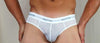 Neptio White Athletic Mesh Brief - BLOWOUT SALE!