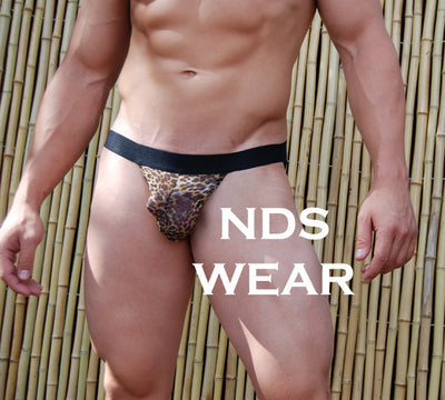 Net Jock NDS Leopard Print-NDS WEAR-ABC Underwear