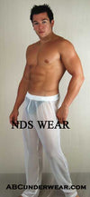 Net Lounge Pant, Sheer Men's Pants - BLOWOUT SALE!