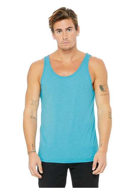 New Modern Mens Jersey Tank Top