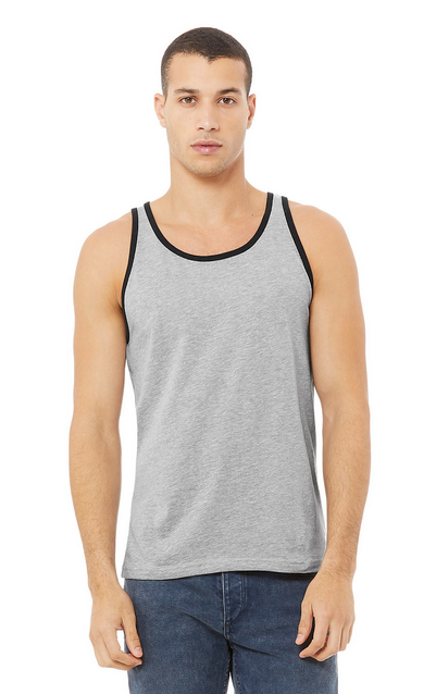 New Modern Mens Jersey Tank Top