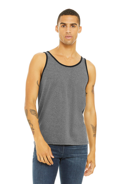 New Modern Mens Jersey Tank Top