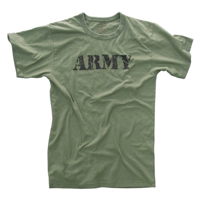 Olive Vintage Army T-Shirt