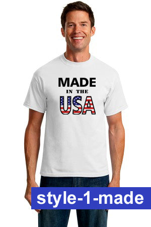 Patriotic American Mens T-shirts - Choose Your Design-TooLoud-ABC Underwear