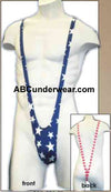 Patriotic Flag Print Sling: A Stylish and Functional Accessory for Every Occasion-Male Power-ABC Underwear