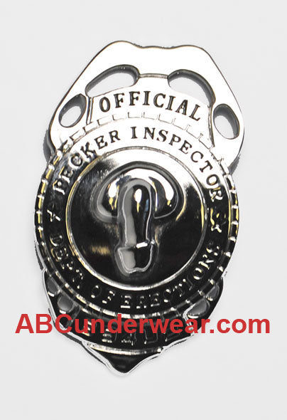 Pecker Inspector Badge