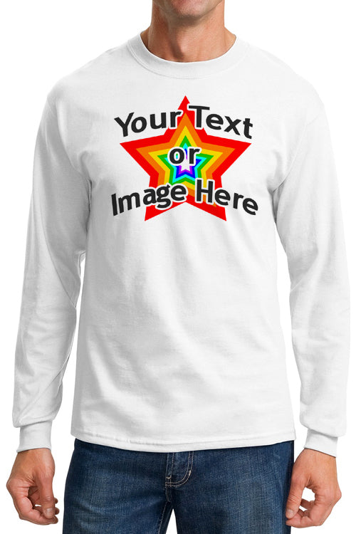 Personalized Long Sleeve Shirt Unisex