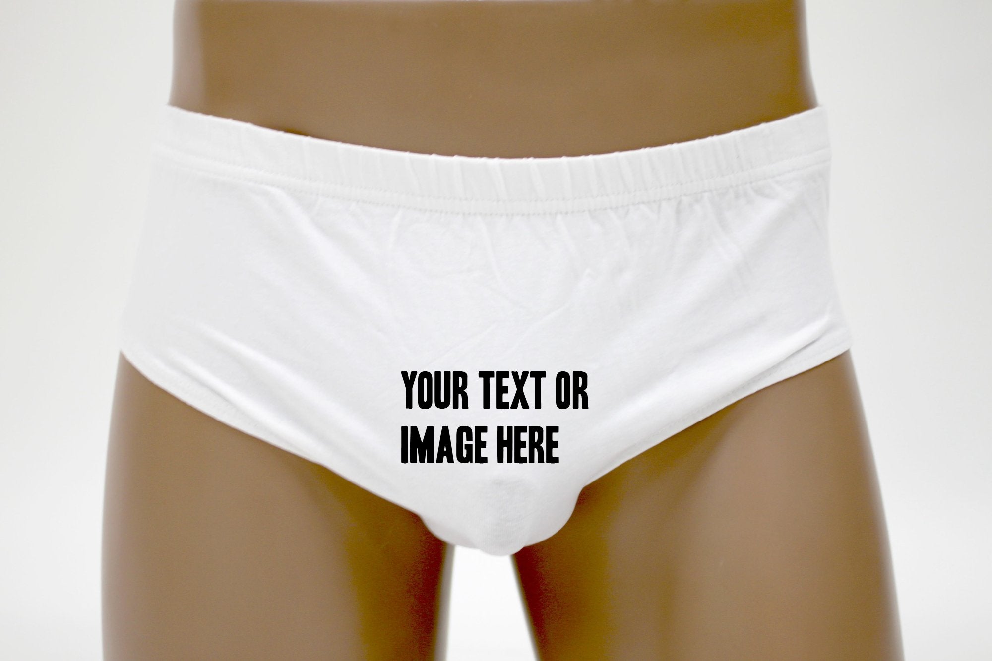 Personalized Text or Image Underwear for men - ABC Underwear