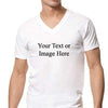 Personalized V-Neck T-shirt-ABCunderwear.com-ABC Underwear