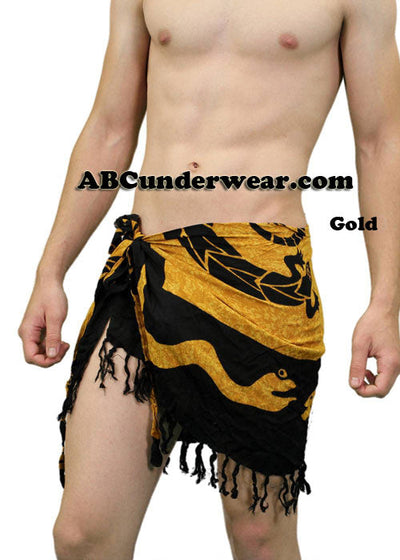 Petroglyph Mini Sarong - BLOWOUT DEAL!