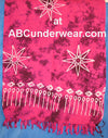 Pink Tie Dye Batik Sarong-ABCunderwear.com-ABC Underwear