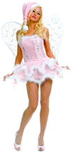 Pink Velvet Miss Santa Dress - Closeout-Music Legs-ABC Underwear