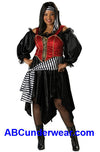 Plus Size Pirate Lady Costume-ABC Underwear-ABC Underwear