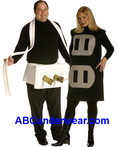 Plus Size Plug and Socket Costume