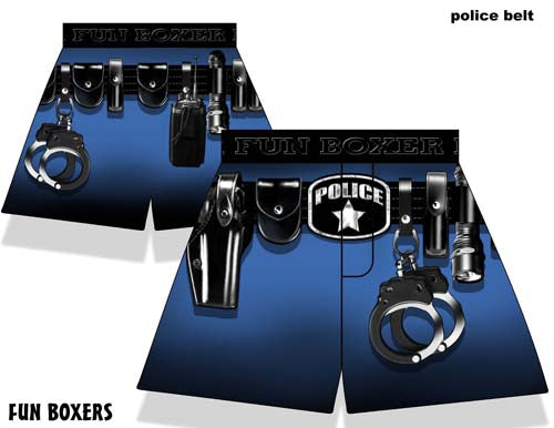 Police Belt Boxer Short