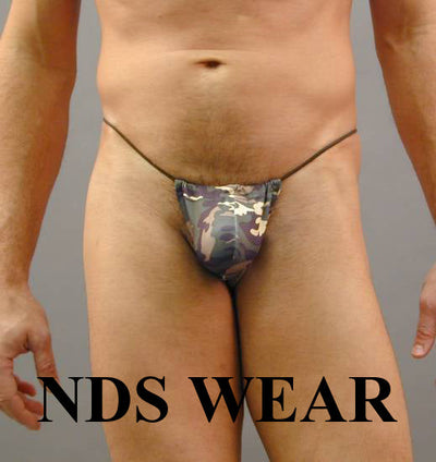 Premium Microfiber Camouflage G-string-nds wear-ABC Underwear