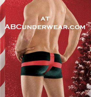 Present Mens Boxer Brief - Holiday Underwear Surprise