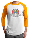RAINBROS Adult Raglan Shirt-TooLoud-ABC Underwear