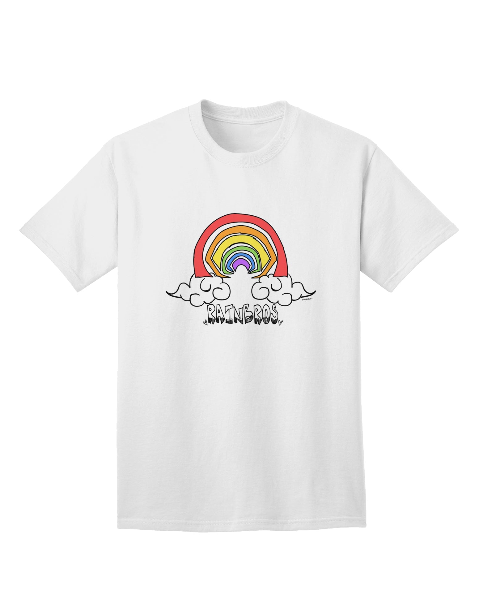 RAINBROS Adult T-Shirt Unisex