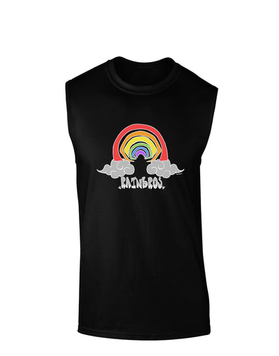 RAINBROS Dark Dark Muscle Shirt-TooLoud-ABC Underwear