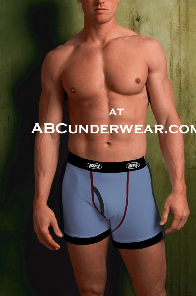 RIPS Boxer Brief Colors in Blue - Clearance