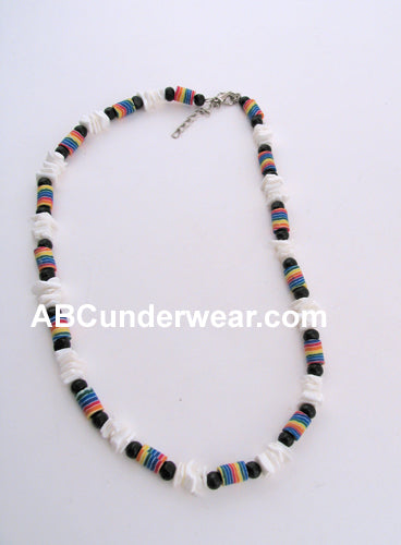 Rainbow Chip Jewelry-Puka Creations-ABC Underwear