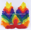 Rainbow Feather Mask-ABCunderwear.com-ABC Underwear