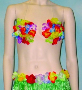 Rainbow Flower Bra