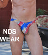 Rainbow Metric Pouch Bikini - Sexy Underwear for men - Closeout-NDS Wear-ABC Underwear