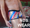 Rainbow Metric Pouch Mens Trunk - Closeout-NDS Wear-ABC Underwear