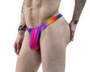 Rainbow Mirage Thong - Stylish and Alluring Men's Underwear - BLOWOUT SALE!