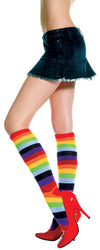 Rainbow Multi-Color Knee Sock-Music Legs-ABC Underwear