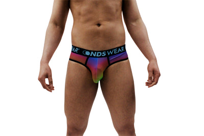 Rainbow Rising Mens Brief-NDS Wear-ABC Underwear