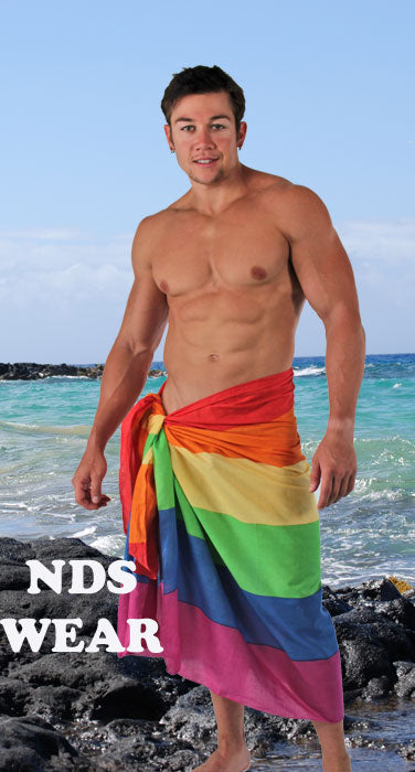 Rainbow Sarong Unisex - BLOWOUT SALE!