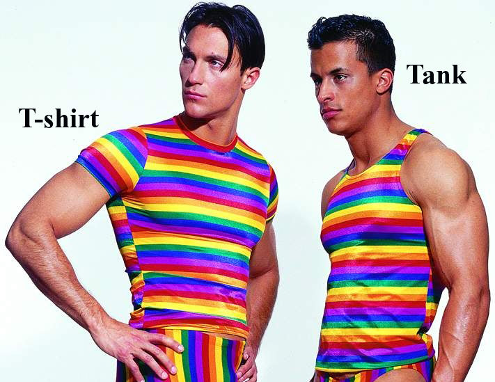 Rainbow Stripe T-Shirt